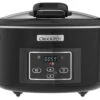 Crockpot Slowcooker - Scharnierdeksel - 4.7 Liter - CR052 -Beste Keukengerei CSC052 Front Lid Closed
