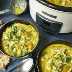 Crockpot Slowcooker - Digitaal - 3.5 Liter - CR060 -Beste Keukengerei CSC060Soupoverhead Retouched 5dca888ca549f3.30654960