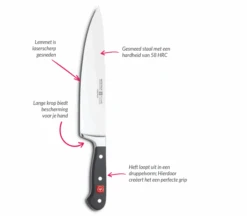 Wusthof Vleesmes Classic 20 Cm -Beste Keukengerei Classic 15