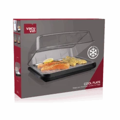 Vacu Vin Koelhoudplaat Active Cool Plate - Zwart 9 Vacu Vin Koelhoudplaat Active Cool Plate - Zwart -Beste Keukengerei CoolPlate Packshot VV9