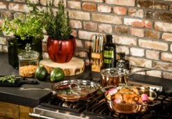 DUCQ Steelpan Met Deksel - Koper - ø 16 Cm / 1.5 Liter 11 DUCQ Steelpan Met Deksel - Koper - ø 16 Cm / 1.5 Liter -Beste Keukengerei DUCQ 030