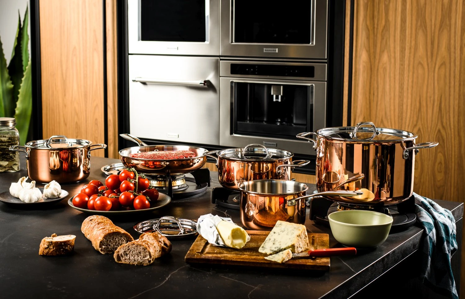 DUCQ Steelpan Met Deksel - Koper - ø 16 Cm / 1.5 Liter 6 DUCQ Steelpan Met Deksel - Koper - ø 16 Cm / 1.5 Liter - Afbeelding 5