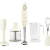 SMEG Staafmixer Set - Turbofunctie - Creme - HBF22CREU -Beste Keukengerei HBF02CRAU