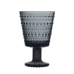 Iittala Glazen Kastehelmi - Donkergrijs - 260 Ml - 2 Stuks -Beste Keukengerei Kastehelmi universal glass 26cl dark grey 2pcs 2