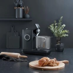 Wilfa Keukenmachine Probaker Black -Beste Keukengerei Kitchen Machine Probaker KM1B 70 Hook Bowl 638df0db44cf56.82009479