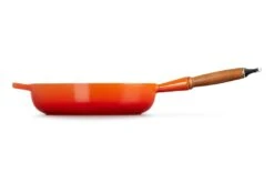 Le Creuset Hapjespan Signature - Oranjerood - ø 28 Cm / 3.6 Liter- Geëmailleerde Anti-aanbaklaag -Beste Keukengerei LC 20210721 HL PS FS 20259280900422 003
