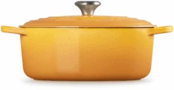 Le Creuset Braadpan Signature - Ovaal - Nectar - ø 29 Cm / 4.7 Liter -Beste Keukengerei LC 20220720 HL PS FS 21178296724430 003