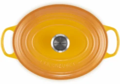 Le Creuset Braadpan Signature - Ovaal - Nectar - ø 29 Cm / 4.7 Liter -Beste Keukengerei LC 20220720 HL PS FS 21178296724430 004