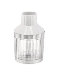 Alessi Staafmixer Set Plissé - Wit - Michele De Lucchi - MDL10S W -Beste Keukengerei MDL10 TRIT W