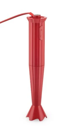 Alessi Staafmixer Plissé - 2 Standen - Rood - Michele De Lucchi - MDL10 R -Beste Keukengerei MDL10 blender