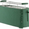 Alessi Broodrooster Plisse - Groen - 1700 W - Door Michele De Lucchi - MDL15 GR -Beste Keukengerei MDL15 GR 01