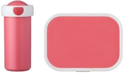 Mepal Lunchset (Schoolbeker & Lunchbox) Campus Roze
