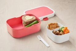Mepal Lunchset (Schoolbeker & Lunchbox) Campus Roze -Beste Keukengerei Mepal Lunchset Roze Sfeerfoto 107420178200 2