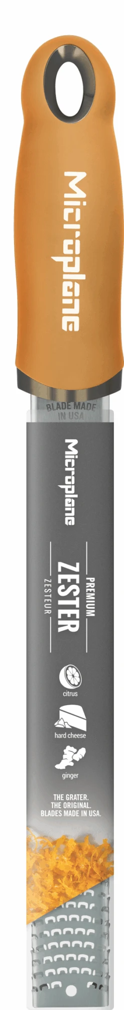 Microplane Rasp Premium Classic - Fijn - Mustard Yellow 7 Microplane Rasp Premium Classic - Fijn - Mustard Yellow -Beste Keukengerei Microplane Premium Classic 46623 Zester Mustard Yellow decall