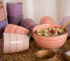 Studio Tavola Bekers Mykonos 350 Ml - 6 Stuks -Beste Keukengerei Mykonos Koffie Thee 2 5