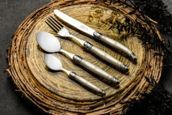Laguiole Style De Vie Bestekset Premium Line - Parelmoer - 24 Delig / 6 Personen -Beste Keukengerei PrCouvParel 2