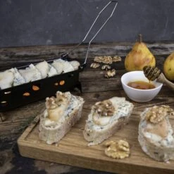 Boska Raclette ToGo Milano 16 Boska Raclette ToGo Milano -Beste Keukengerei Recept partyclette blauwe kaas peer walnoot 3