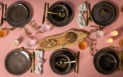 Studio Tavola Kommen Samos ø 17 Cm - 6 Stuks -Beste Keukengerei ST Dark Brown 7 3