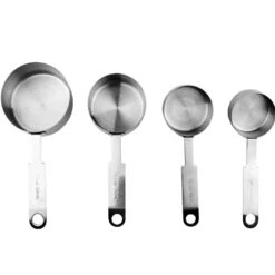 Sareva Maatschepjes - RVS - 4-delig 11 Sareva Maatschepjes - RVS - 4-delig -Beste Keukengerei Sareva maatschepjes RVS