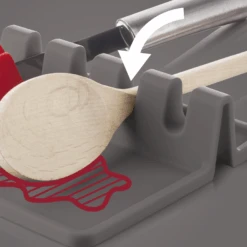 Vacu Vin Lepelhouder - Grijs -Beste Keukengerei UtensilRest Instructions