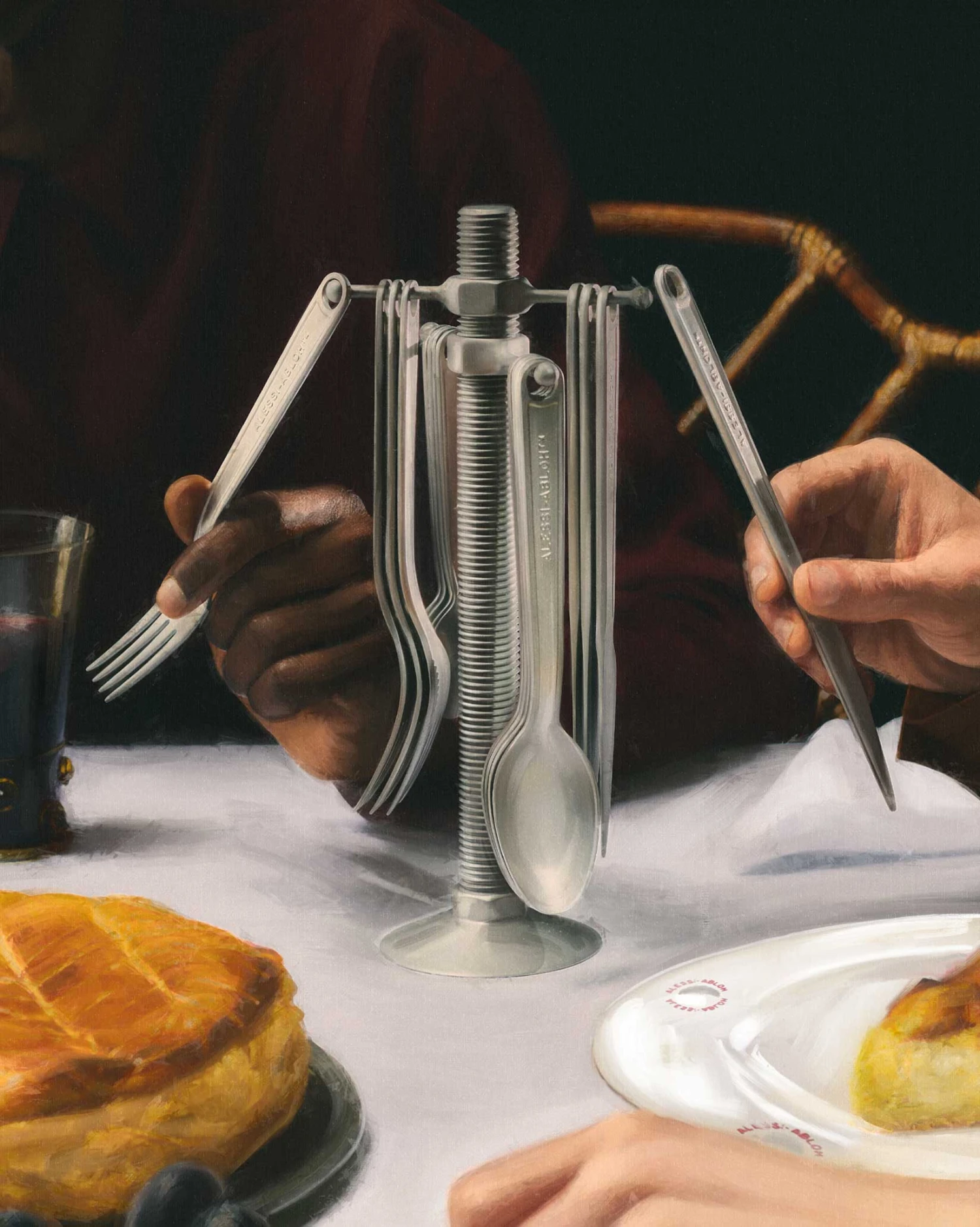 Alessi Bestekset Conversational Objects - VA02 - 16-delig / 4 Personen - Door Virgil Abloh 4 Alessi Bestekset Conversational Objects - VA02 - 16-delig / 4 Personen - Door Virgil Abloh - Afbeelding 2