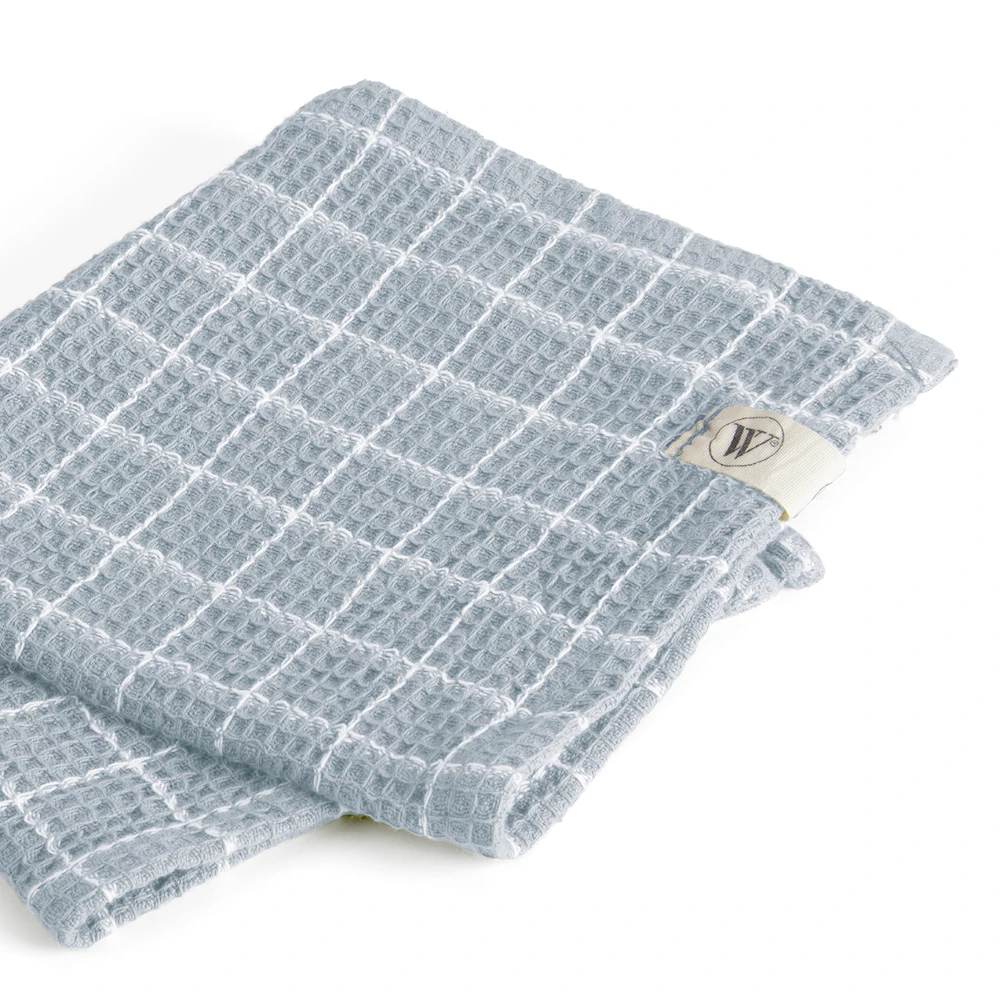 Walra Vaatdoekjes Cubes Jeans Blauw 30 X 30 Cm - 3 Stuks 4 Walra Vaatdoekjes Cubes Jeans Blauw 30 X 30 Cm - 3 Stuks - Afbeelding 2