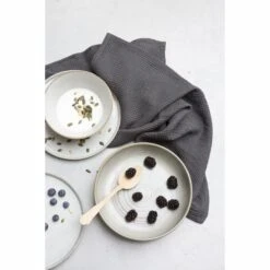 Walra Keukenhanddoek Cubes Uni Off Black 50 X 70 Cm -Beste Keukengerei WALRA TT DRYWITHCUBESUNI 50X70 OFFBLACK SF scaled 1