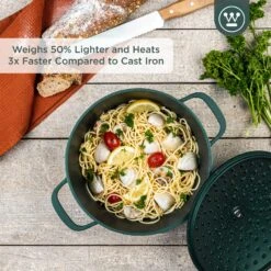 Westinghouse Braadpan Performance - Gracious Green - ø 24 Cm / 4.5 Liter -Beste Keukengerei WCCC0095024SG 2