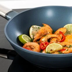 Westinghouse Wokpan Performance - Bravery Blue - ø 28 Cm - Standaard Anti-aanbaklaag -Beste Keukengerei WCCW0095028BL 14