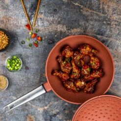 Westinghouse Wokpan Performance - Rebel Red - ø 28 Cm - Standaard Anti-aanbaklaag 29 Westinghouse Wokpan Performance - Rebel Red - ø 28 Cm - Standaard Anti-aanbaklaag -Beste Keukengerei WCCW0095028OR 14