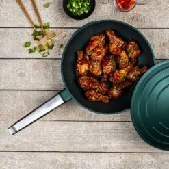 Westinghouse Wokpan Performance - Gracious Green - ø 28 Cm - Standaard Anti-aanbaklaag -Beste Keukengerei WCCW0095028SG 14 1