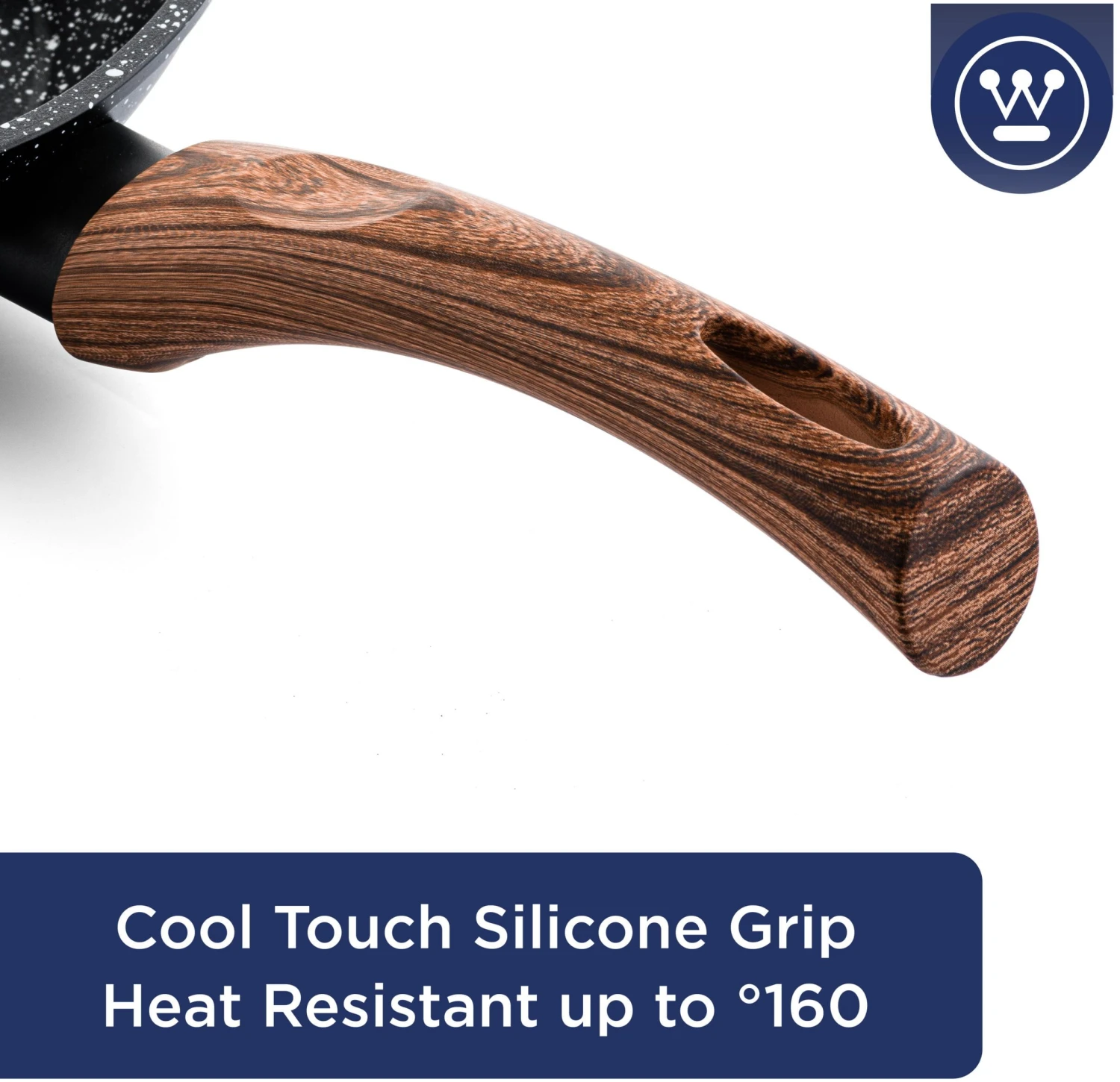 Westinghouse Pannenkoekenpan - Zwart - ø 26 Cm - Standaard Anti-aanbaklaag 4 Westinghouse Pannenkoekenpan - Zwart - ø 26 Cm - Standaard Anti-aanbaklaag - Afbeelding 2