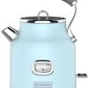 Westinghouse Waterkoker Retro Collections - 2200 W - Blauw - 1.7 Liter - WKWKH148BU -Beste Keukengerei WKWKH148BU 1