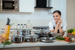 Westinghouse Koekenpan Black Signature - ø 24 Cm - Standaard Anti-aanbaklaag -Beste Keukengerei Westinghouse Black Signature Sfeer 2