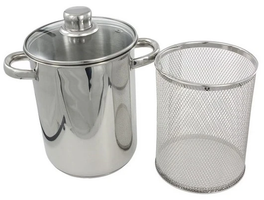 Cooking Pastapan / Aspergepan - RVS - ø 16 Cm / 4.0 Liter 3 Cooking Pastapan / Aspergepan - RVS - ø 16 Cm / 4.0 Liter