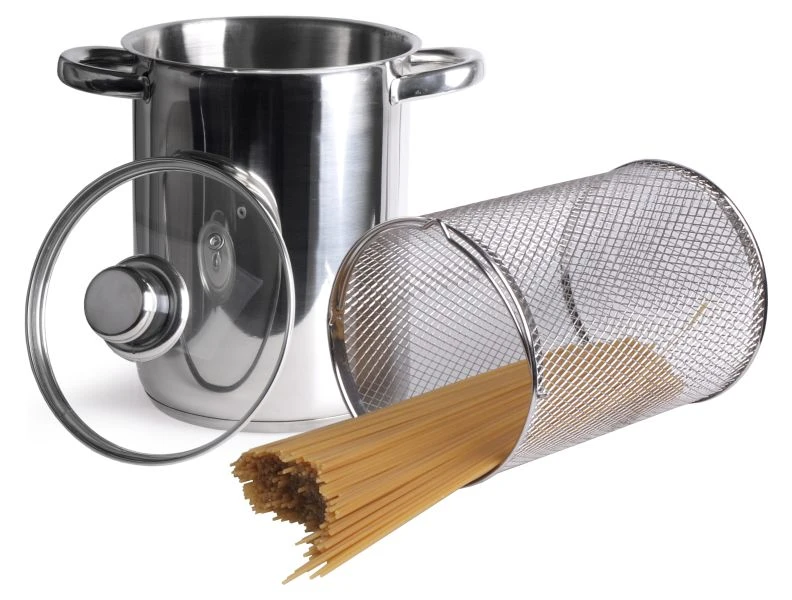 Cooking Pastapan / Aspergepan - RVS - ø 16 Cm / 4.0 Liter 6 Cooking Pastapan / Aspergepan - RVS - ø 16 Cm / 4.0 Liter - Afbeelding 4