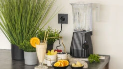 Alessi Blender Plissé - 5 Snelheden + Turbostand - Zwart - Michele De Lucchi - 1.5 Liter - MDL09 B 6 Alessi Blender Plissé - 5 Snelheden + Turbostand - Zwart - Michele De Lucchi - 1.5 Liter - MDL09 B -Beste Keukengerei blender 1