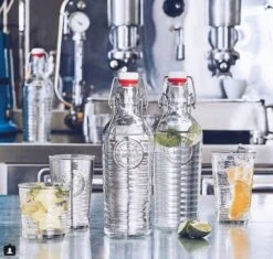 Bormioli Rocco Beugelfles / Weckfles Officina 1825 - Transparant - 1.2 Liter -Beste Keukengerei bormioli waterflessen