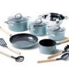 Greenpan Pannenset Met Keukenhulpjes Mayflower - 5 Delige Set -Beste Keukengerei ceramic set 10 pieces mayflower 20a