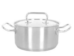 Demeyere - 4 Delige Pannenset (Kookpan ø 18 / 20 / 24 Cm + Steelpan ø 18 Cm) + Deksels Classic 3 - RVS -Beste Keukengerei classic 40850 870 0 01