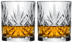 Cookinglife Whiskey Glazen / Cocktailglazen / Waterglazen Moy - 340 Ml - 2 Stuks -Beste Keukengerei cookinglife moy glaswerk