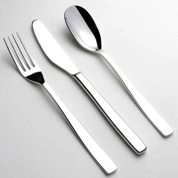 Alessi Dessertvork Knifeforkspoon - AJM22/5 - Door Jasper Morrison 4 Alessi Dessertvork Knifeforkspoon - AJM22/5 - Door Jasper Morrison - Afbeelding 2