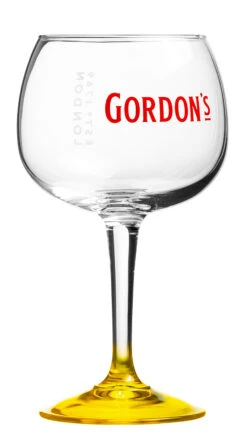 Gordon's Gin Tonic Glazen - Lemon - 6 Stuks -Beste Keukengerei gordons glas 1 1