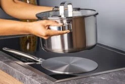 Sareva Inductie Adapter / Adapterplaat - RVS - ø 26 Cm -Beste Keukengerei groot 1 1