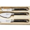 Laguiole Style De Vie Kaasmessen Zwart 3-Delig 1 Laguiole Style De Vie Kaasmessen Zwart 3-Delig -Beste Keukengerei kaasmessen zwart gr