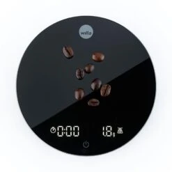 Wilfa Precisie Keukenweegschaal Uniform Zwart -Beste Keukengerei kitchen scale uni ks1b t2 top beans on 63970091a74c45.79235038