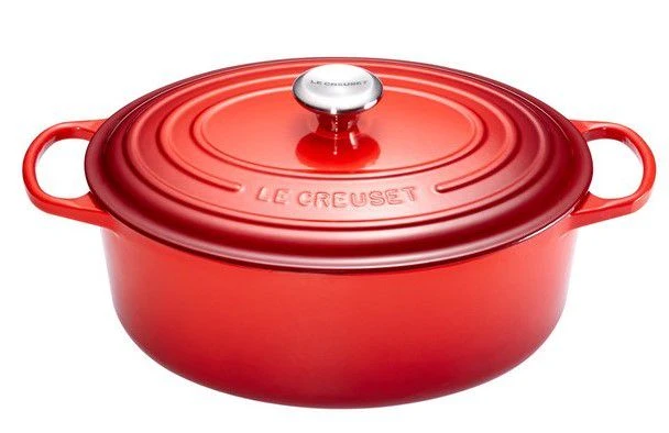 Le Creuset Braadpan Signature - Ovaal - Kersenrood - ø 33 Cm / 7.5 Liter 3 Le Creuset Braadpan Signature - Ovaal - Kersenrood - ø 33 Cm / 7.5 Liter