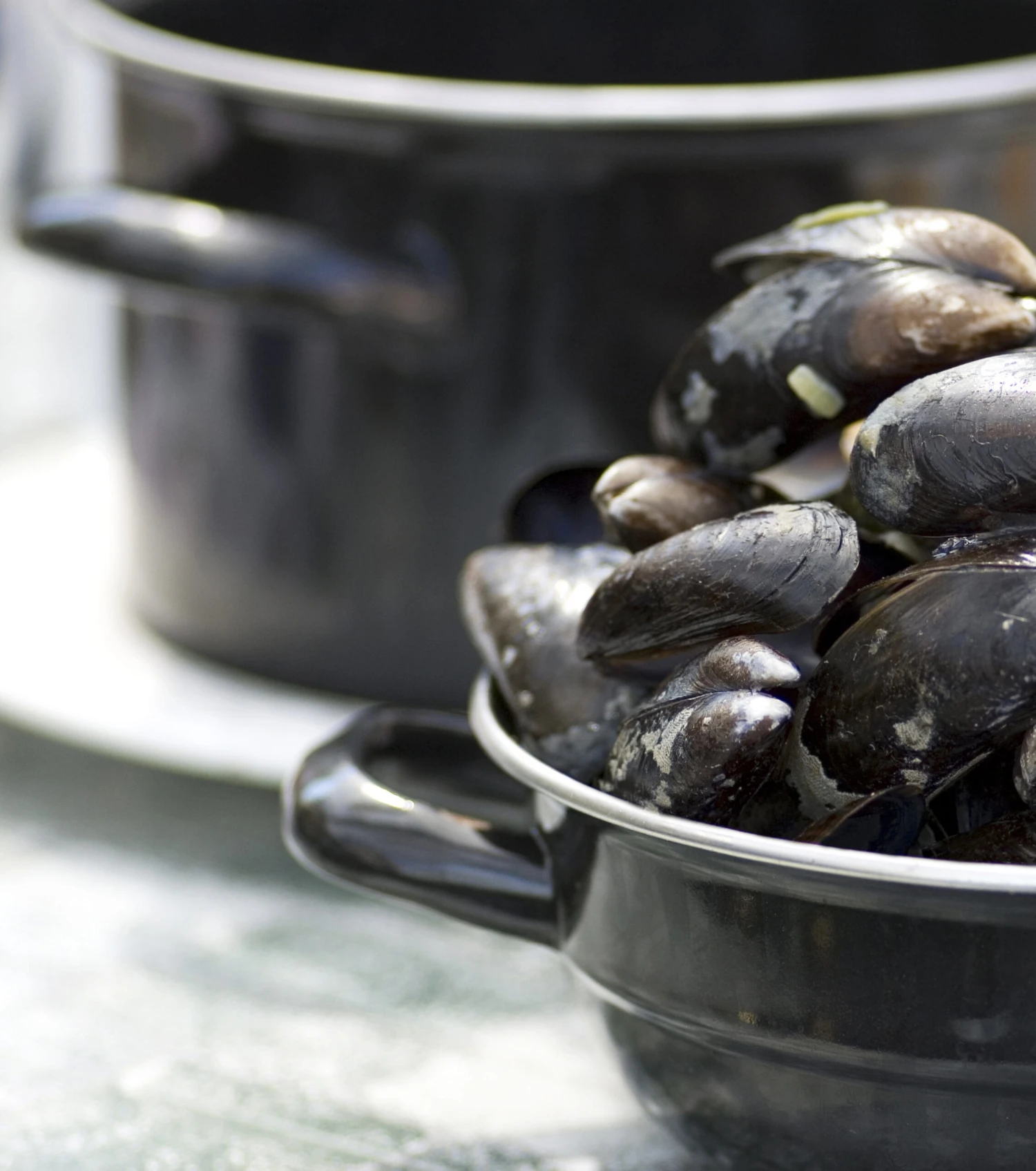 Cosy & Trendy Mosselpan - Oranje - ø 18 Cm / 2.8 Liter 7 Cosy & Trendy Mosselpan - Oranje - ø 18 Cm / 2.8 Liter - Afbeelding 5