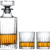 Cookinglife Whiskey Set (karaf & Whiskeyglazen) Moville - 3 Delige Set -Beste Keukengerei moville 3 delig