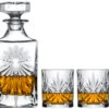 Cookinglife Whiskey Set (karaf & Whiskey Glazen) Moy - 3 Delige Set -Beste Keukengerei moy 3 delig